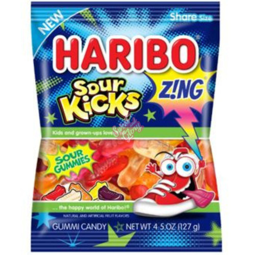 Haribo Sour Kicks 128g - 12ct