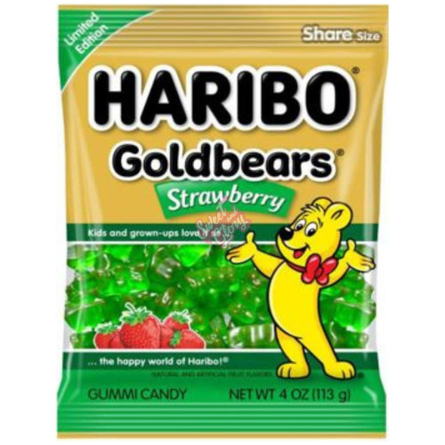 Haribo Gold Bears Strawberry 113g - 12ct