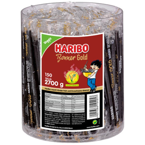 Haribo Bonner Gold 2700g - 1ct
