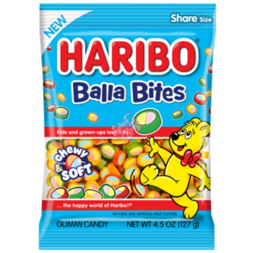 Haribo Balla Bites 128g - 12ct