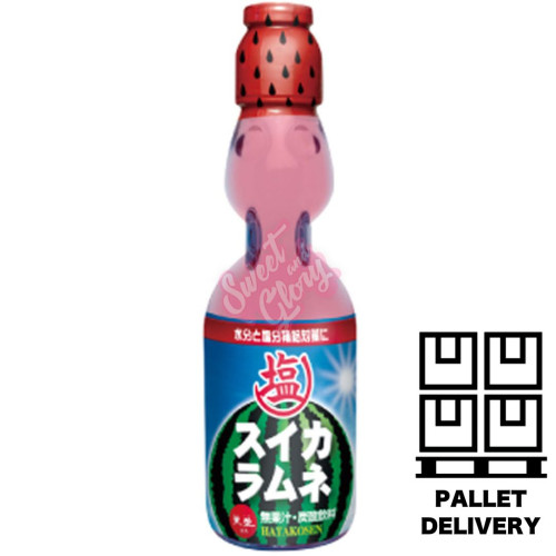 HATA Ramune Drink Watermelon (Japan) 200ml - 30ct