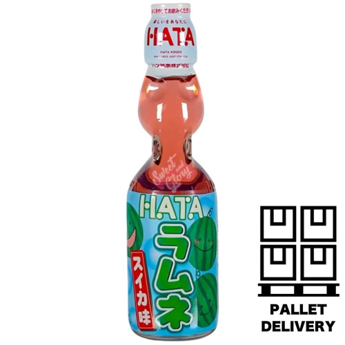 HATA Ramune Drink Watermelon (Japan) 200ml - 30ct