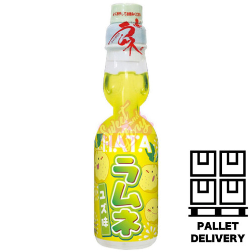 HATA Ramune Drink Yuzu (Japan) 200ml - 30ct