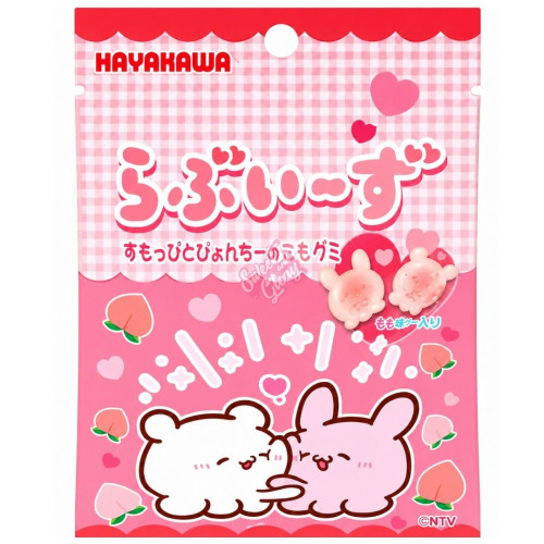 Loveez Gummies Peach (Japan) 35g - 8ct