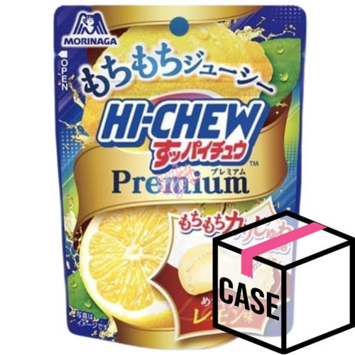 Morinaga Hi-Chew Premium Refreshing Lemon (Japan) 35g - Case