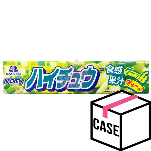 Morinaga Hi-Chew Umai (Green Apple) Chew (Japan) 55g - Case