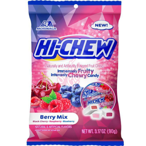 Hi-Chew Berry Mix Peg Bag 90g - 6ct