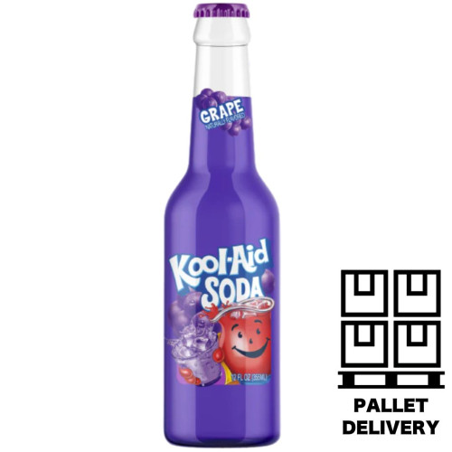 Kool Aid Soda Grape 355ml - 12ct