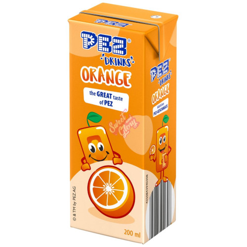 Pez Orange Flavoured Drink 200ml - 40ct