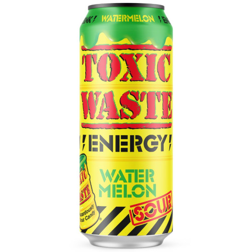 Toxic Waste Sour Watermelon Energy 500ml - 12ct