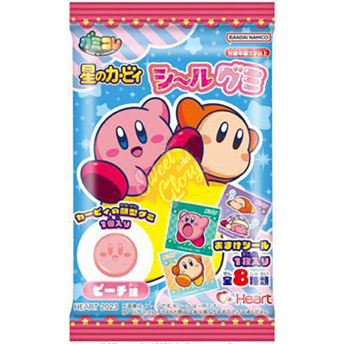 Heart Kirby Seal Gummi (Japan) 16g - 16ct