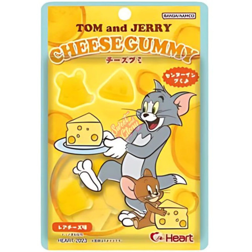 Heart Tom & Jerry Cheese Gummy (Japan) 40g - 8ct