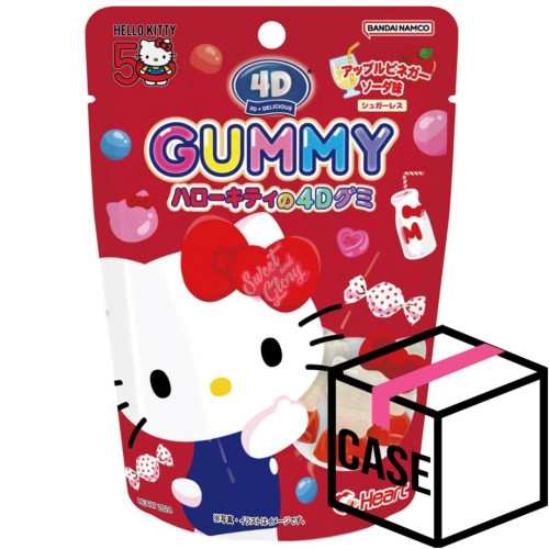 Heart 4D Gummy Hello Kitty (Japan) 55g - Case