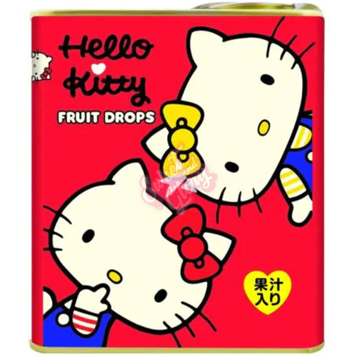 Hello Kitty Fruit Drops Tin (Japan) 75g - 10ct