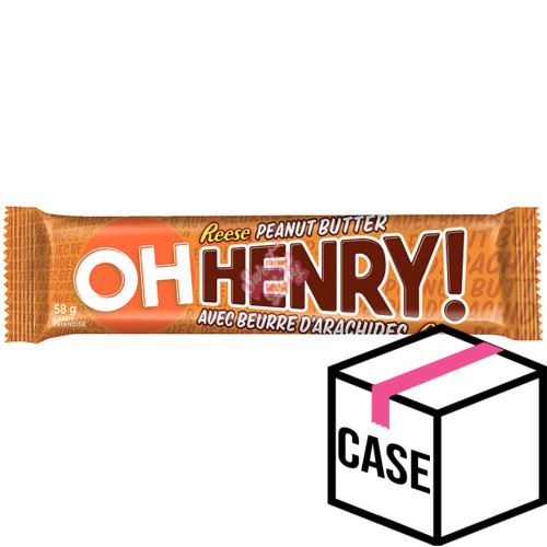 Oh Henry Reese's Peanut Butter 58g (CAN) - Case