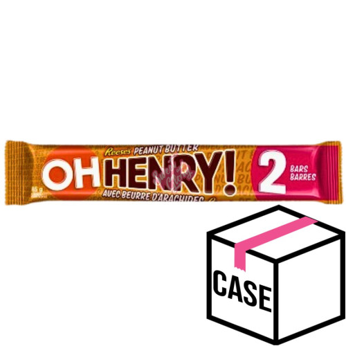 Oh Henry Reese's Peanut Butter (CAN) 85g - Case