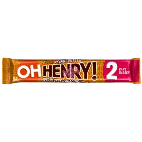 Oh Henry Reese's Peanut Butter (CAN) 85g - 24ct