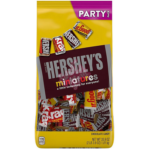 Hershey's Miniatures Party Bag 1017g - 1ct
