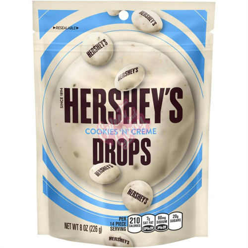 Hershey's Cookies and Cream Drops SUP 226g - 8ct