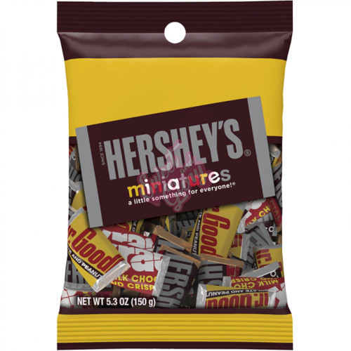 Hershey's Miniatures Peg Bag 136g - 12ct