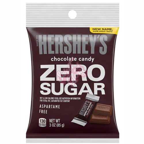 Hershey's Sugar Free Milk Chocolate Minis 85g - 12ct