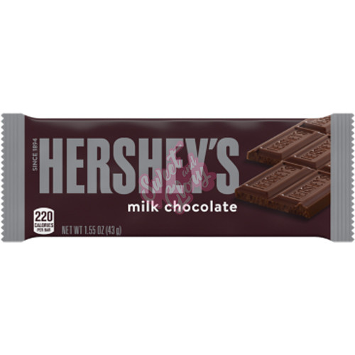 Hershey's Milk Chocolate Bar US 43g - Inner ! Clearance !