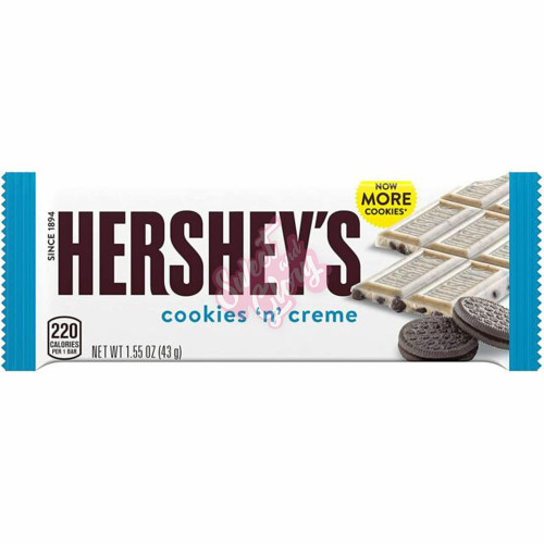 Hershey's Cookies & Creme Bar US 43g - 36ct