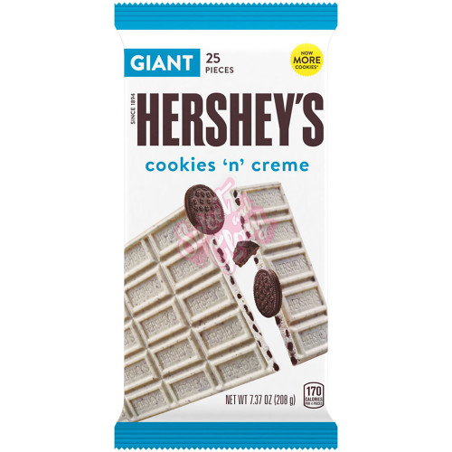 Hershey's Giant Bar Cookies & Creme 209g - 12ct