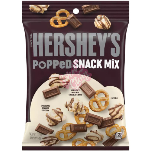 Hershey's Popped Snack Mix 113g - 12ct