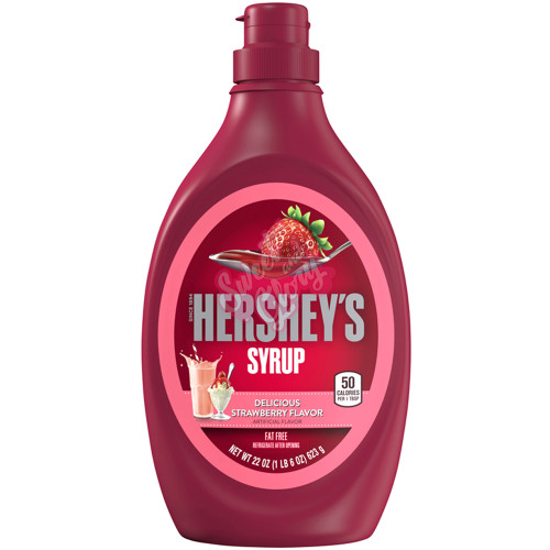 Hershey's Syrup Strawberry 623g - 12ct