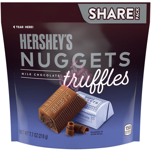 Hershey's Nuggets Milk Chocolate Truffles 218g - Case ! Clearance !