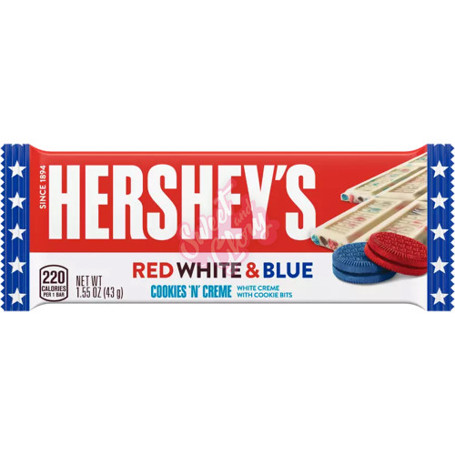 Hershey's Cookies & Creme Red White & Blue US 43g - 36ct