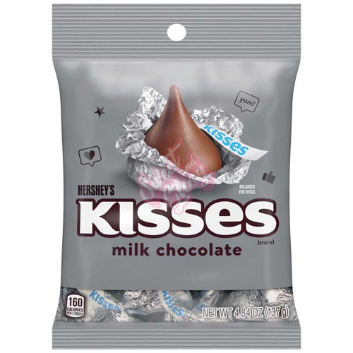 Hershey Kisses Peg Bag 137g - 12ct