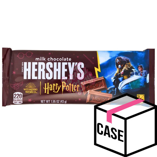 Hershey's Milk Chocolate Harry Potter Bar 43g - Case
