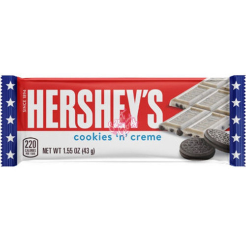 Hershey's Cookies & Creme Red White & Blue 43g - 36ct