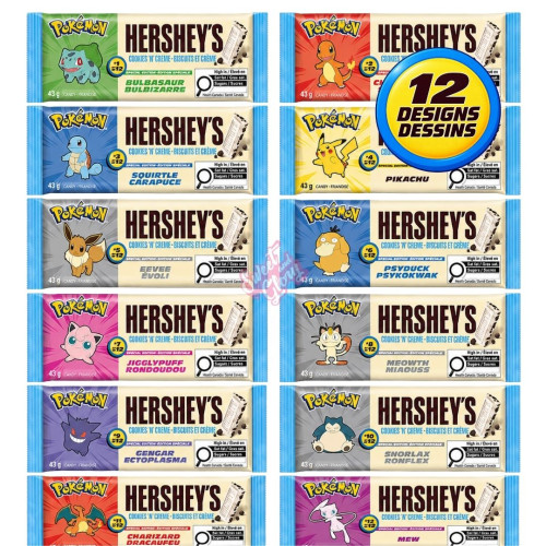 Hershey's Cookies N Creme Pokemon 43g - 36ct