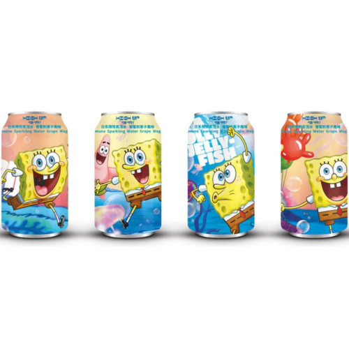 SpongeBob Ramune Grape 330ml - 24ct