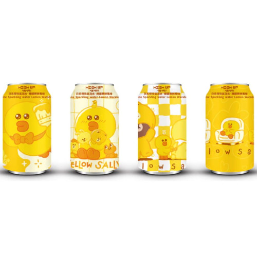 Line Friends Sally Ramune Lemon Warabi 330ml - 24ct