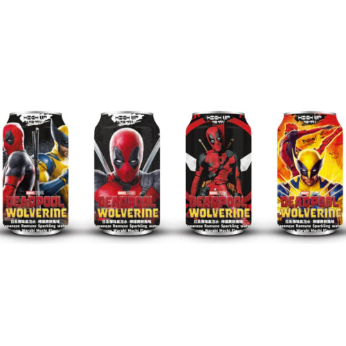 Deadpool & Wolverine Ramune Lemon Warabi 330ml - 24ct