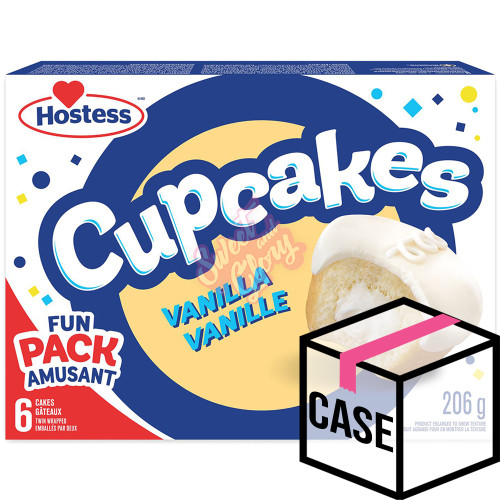 Hostess Cupcake Vanilla 206g (CAN) - Case