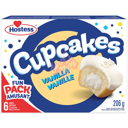 Hostess Cupcake Vanilla 206g (CAN) - 1ct