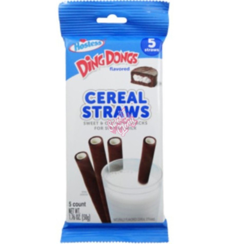Hostess Ding Dongs Cereal Straws 50g - 13ct