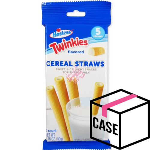 Hostess Twinkies Cereal Straws 50g - Case