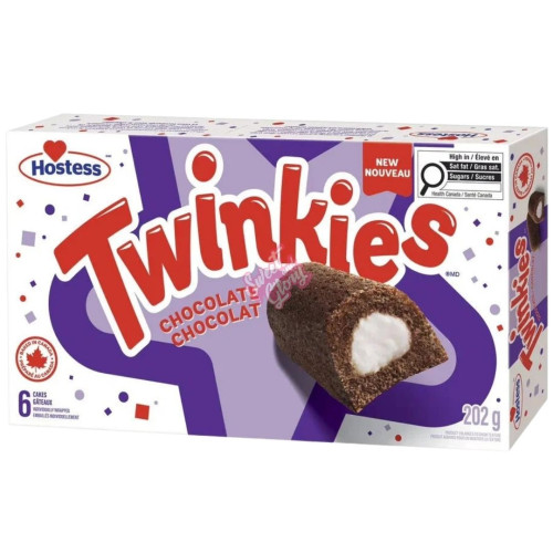 Hostess Twinkies Chocolate 202g (CAN) - 1ct