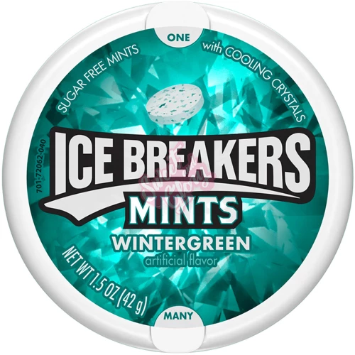 Ice Breakers Wintergreen Mints 43g - 8ct