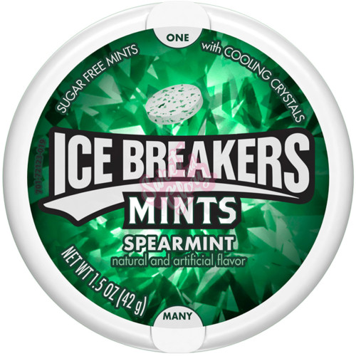 Ice Breakers Mints Spearmint 42g - 8ct