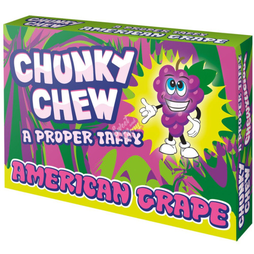 Chunky Chew American Grape 100g - 12ct