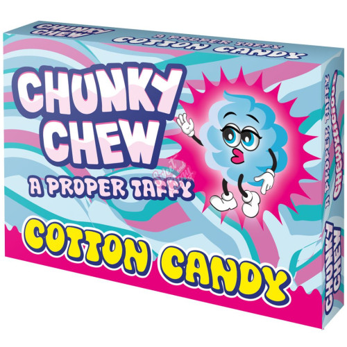 Chunky Chew Cotton Candy 100g - 12ct