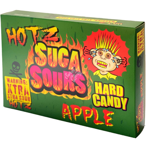 Hotz Suga Sours Apple 100g - 12ct