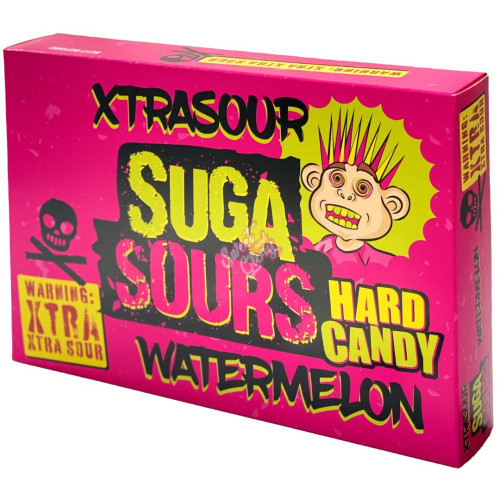 Xtra Sour Suga Sours Watermelon 100g - 12ct